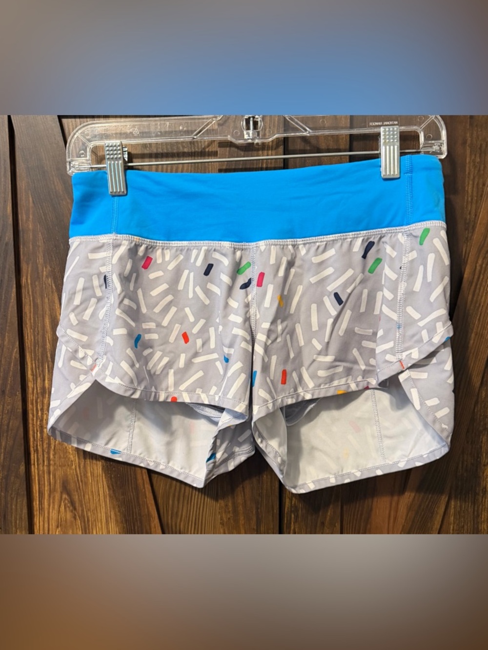 Lululemon Speed Short SeaWheeze 2015 EUC